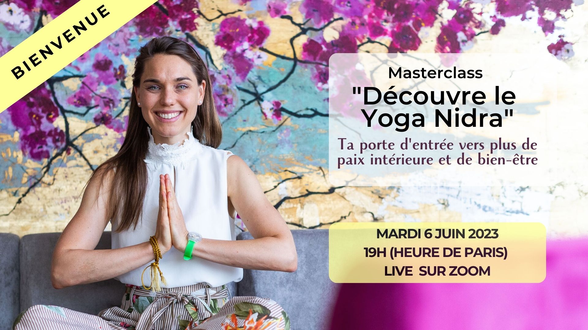 masterclass yoga nidra confirmation inscription