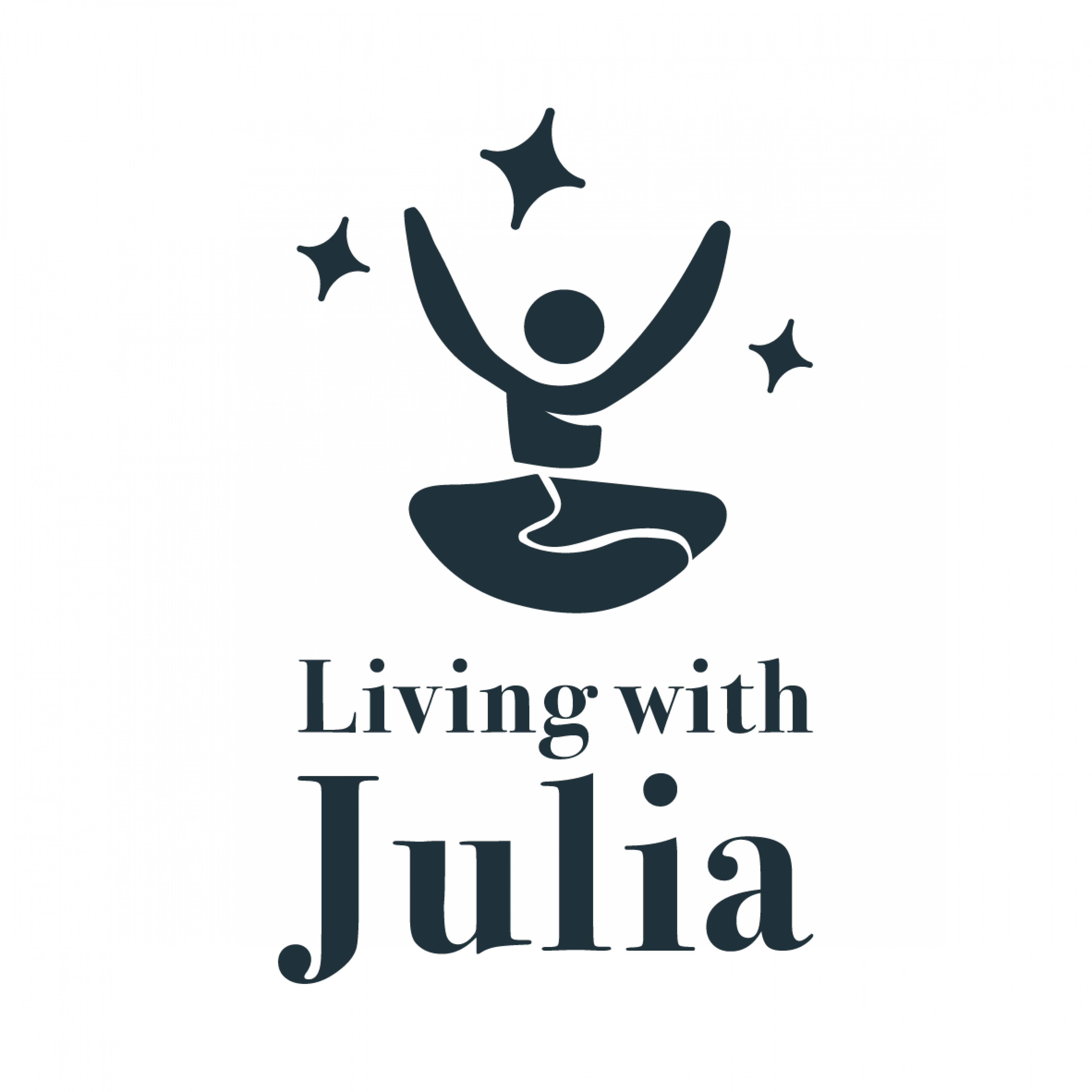 Logo Living with Julia black
